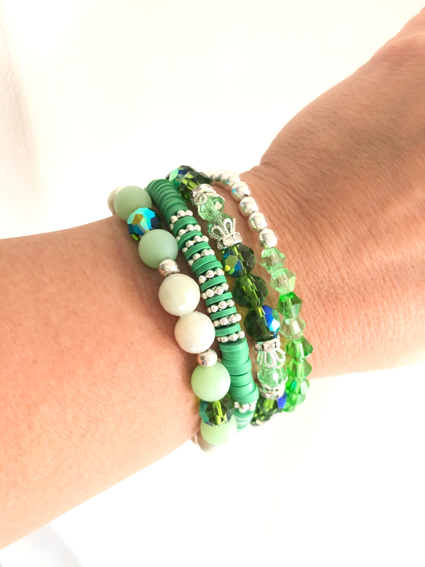 Green Crystal Bracelet