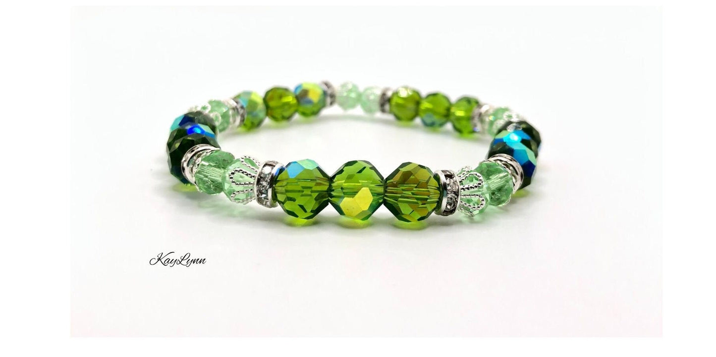 Green Crystal Bracelet