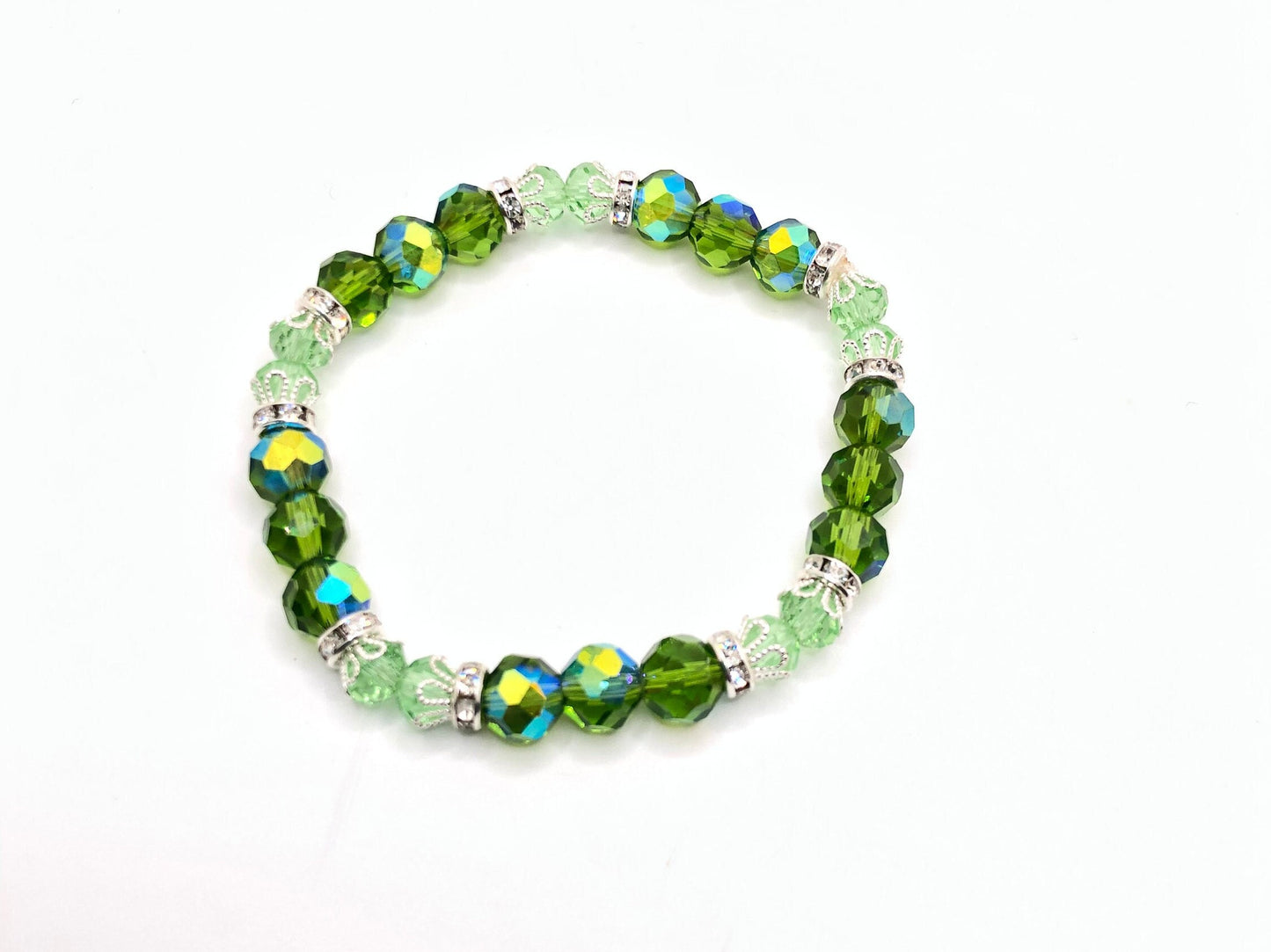 Green Crystal Bracelet