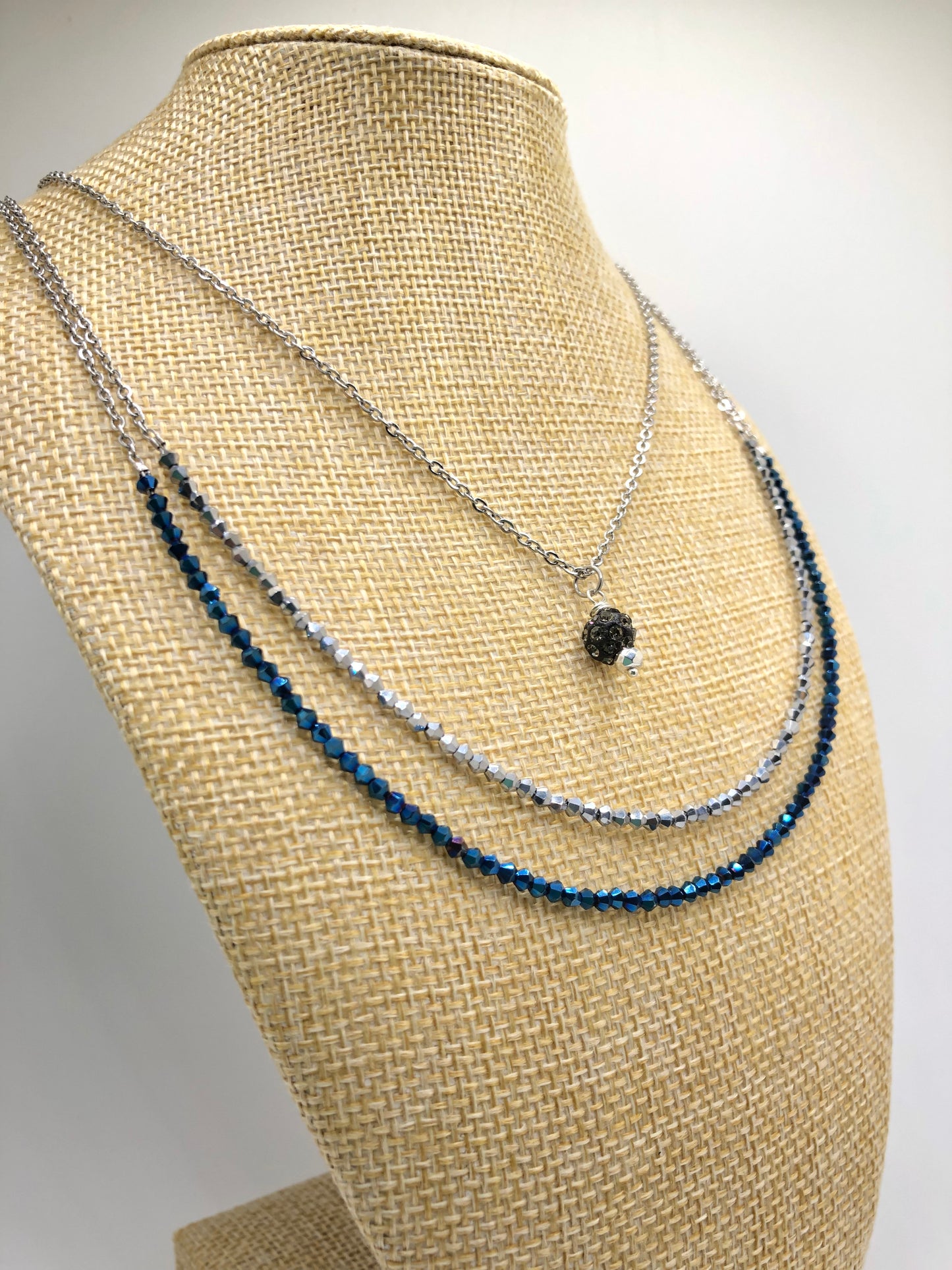 Dainty Metallic Multilayer Necklace