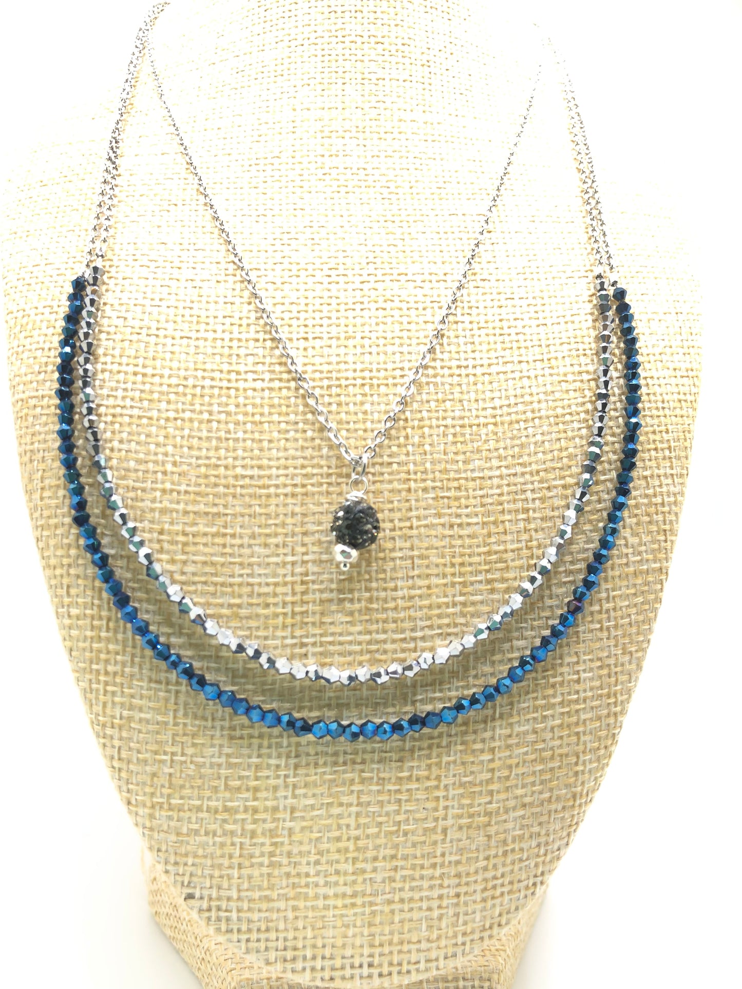 Dainty Metallic Multilayer Necklace