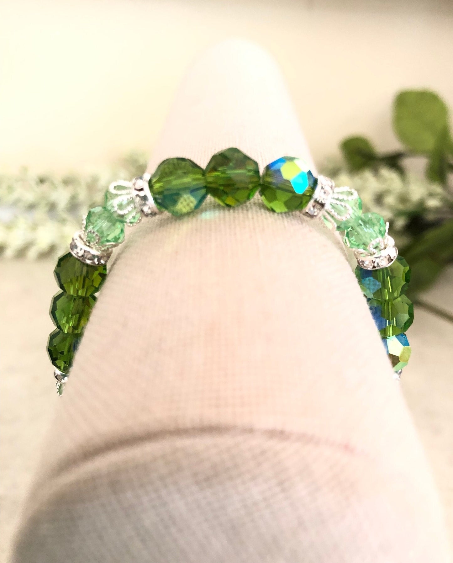 Green Crystal Bracelet