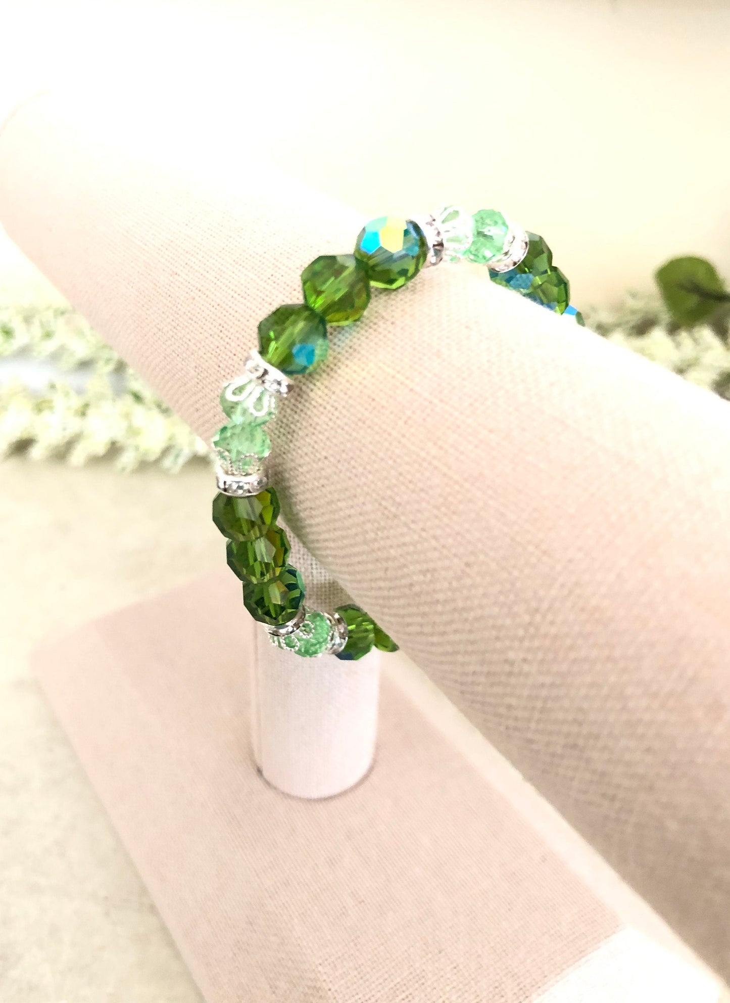 Green Crystal Bracelet