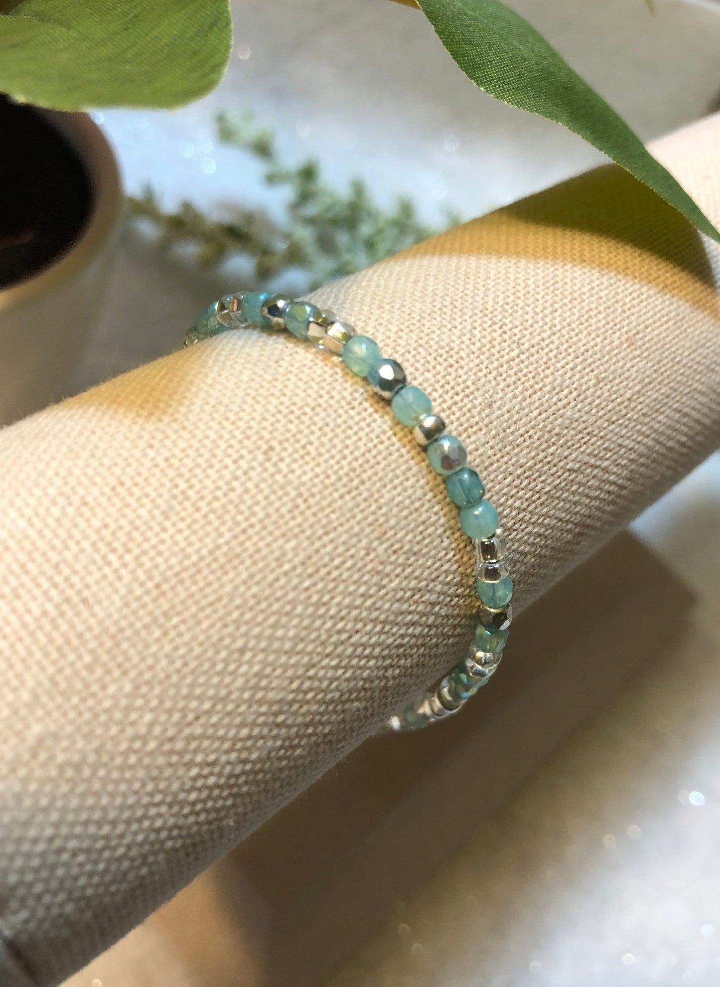 Minimalist Gemstone Bracelet