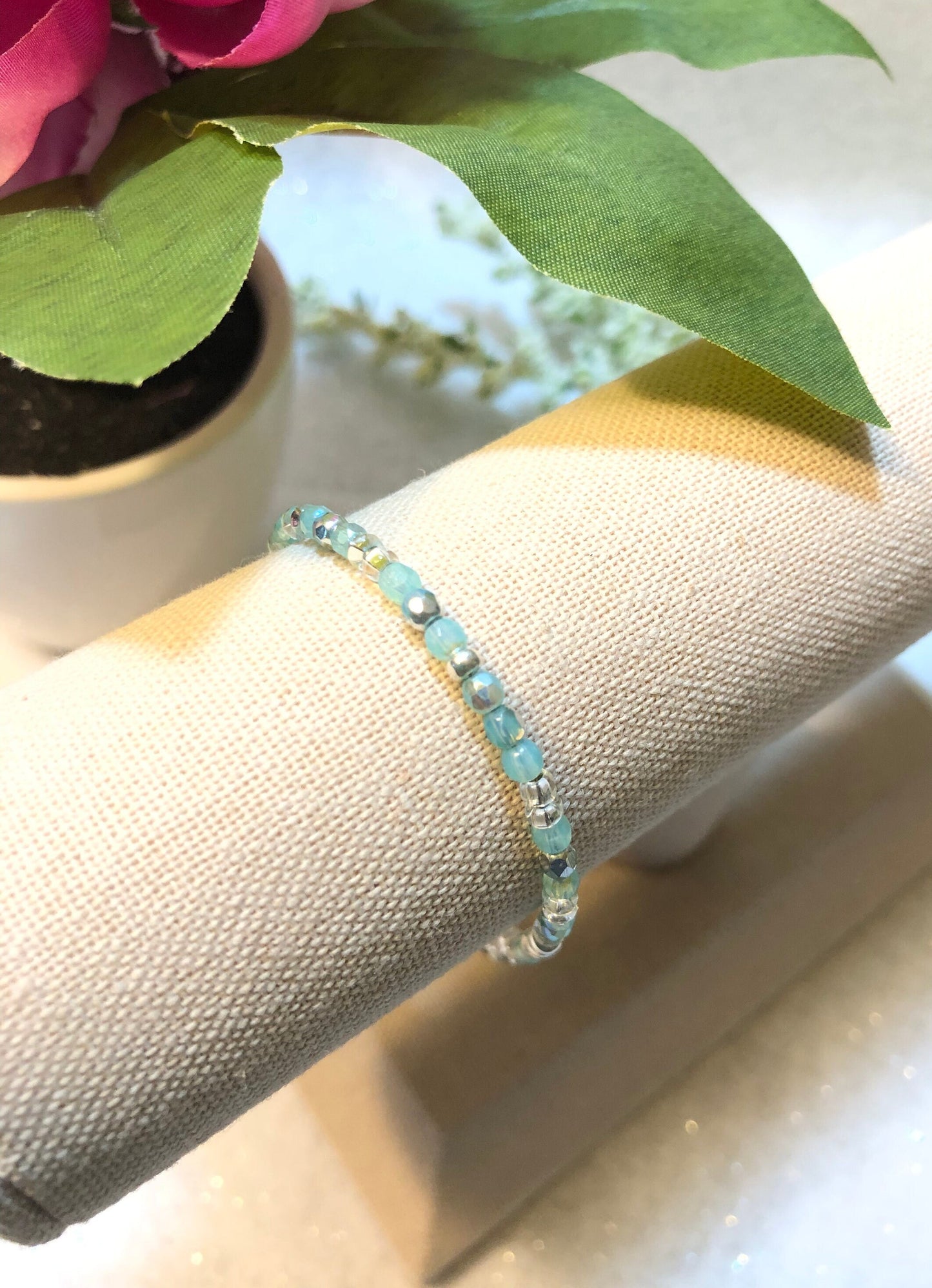 Minimalist Gemstone Bracelet