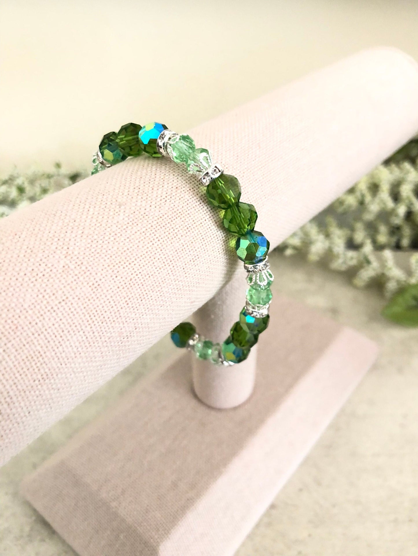 Green Crystal Bracelet